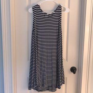 Flowy Striped Tank Dress